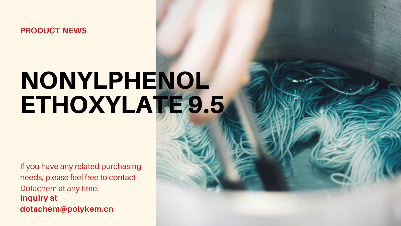 NONYLPHENOL этоксилат 9,5 моль 9,5 моль, Dotachem-дің артықшылығы үшін пайдаланылады!