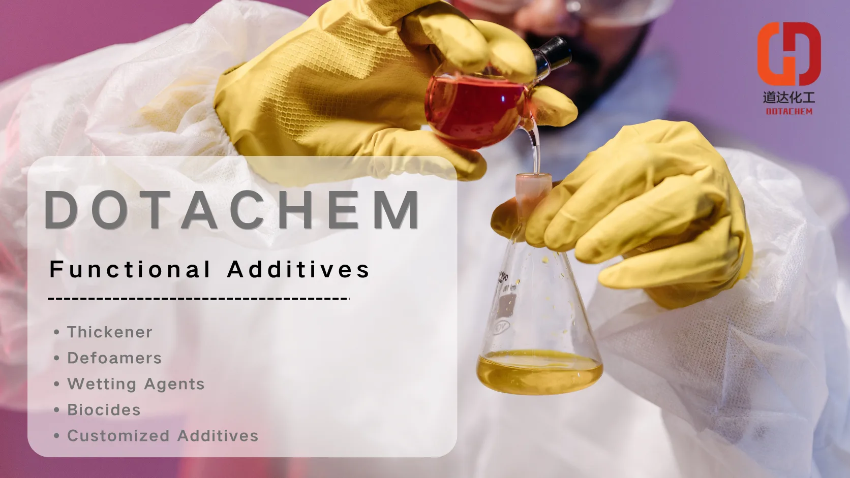 Dotachem функционалдық қоспалар сериясымен таныстыру: өнеркәсіптік формулаларға арналған практикалық шешімдер
